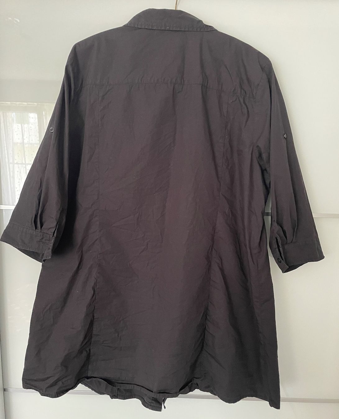 Camicette: Längere schwarze Bluse/ Hemd, Grösse XL – Usato da Gümligen venduto da soleil149 1