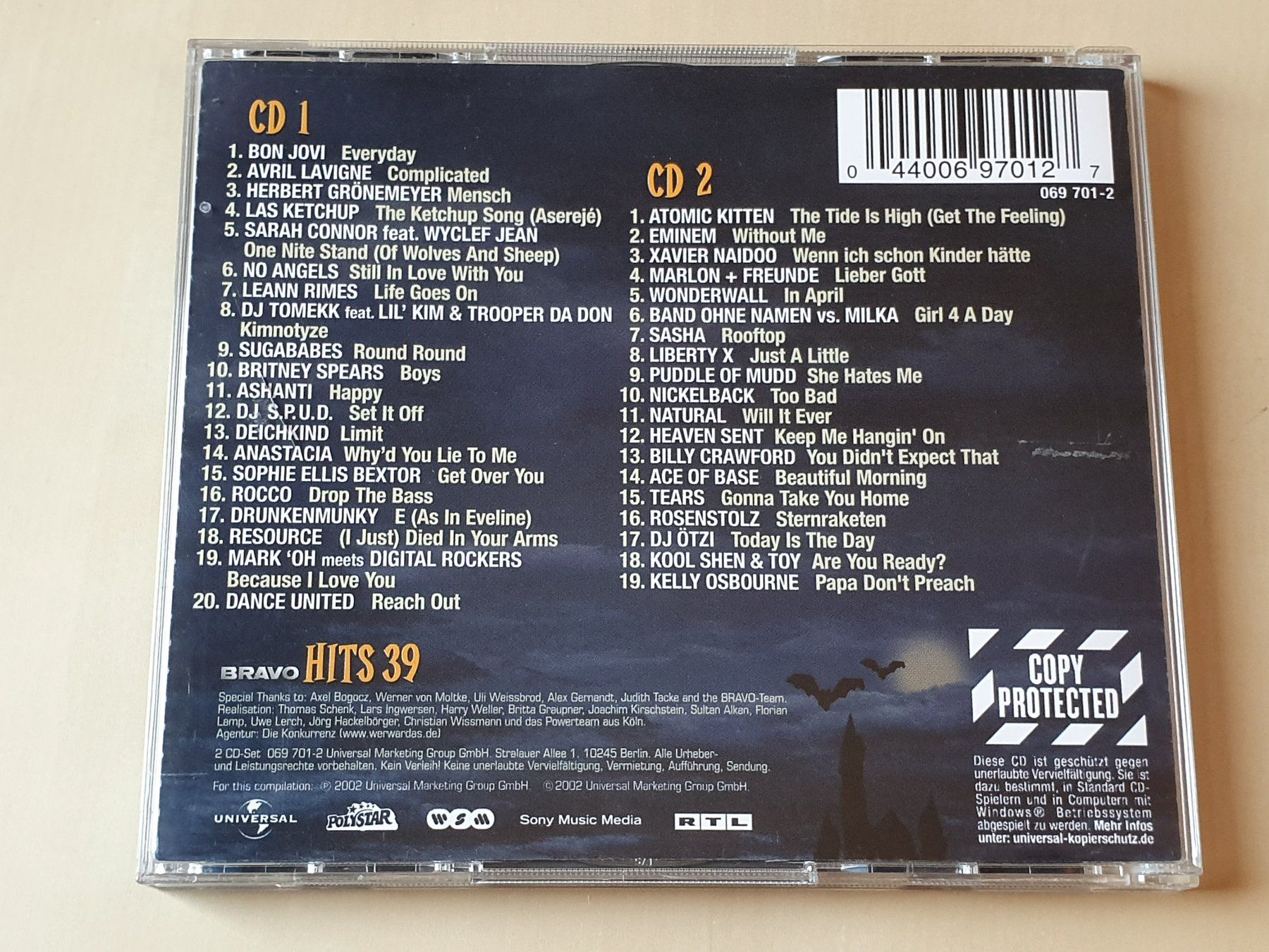 CDs: Bravo Hits 39 – Gebraucht aus Stansstad von collectorsshop 1