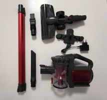 Akku Handstaubsauger AREBOS, rot