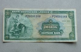 BRD ++ 20 Deutsche Mark 1949
