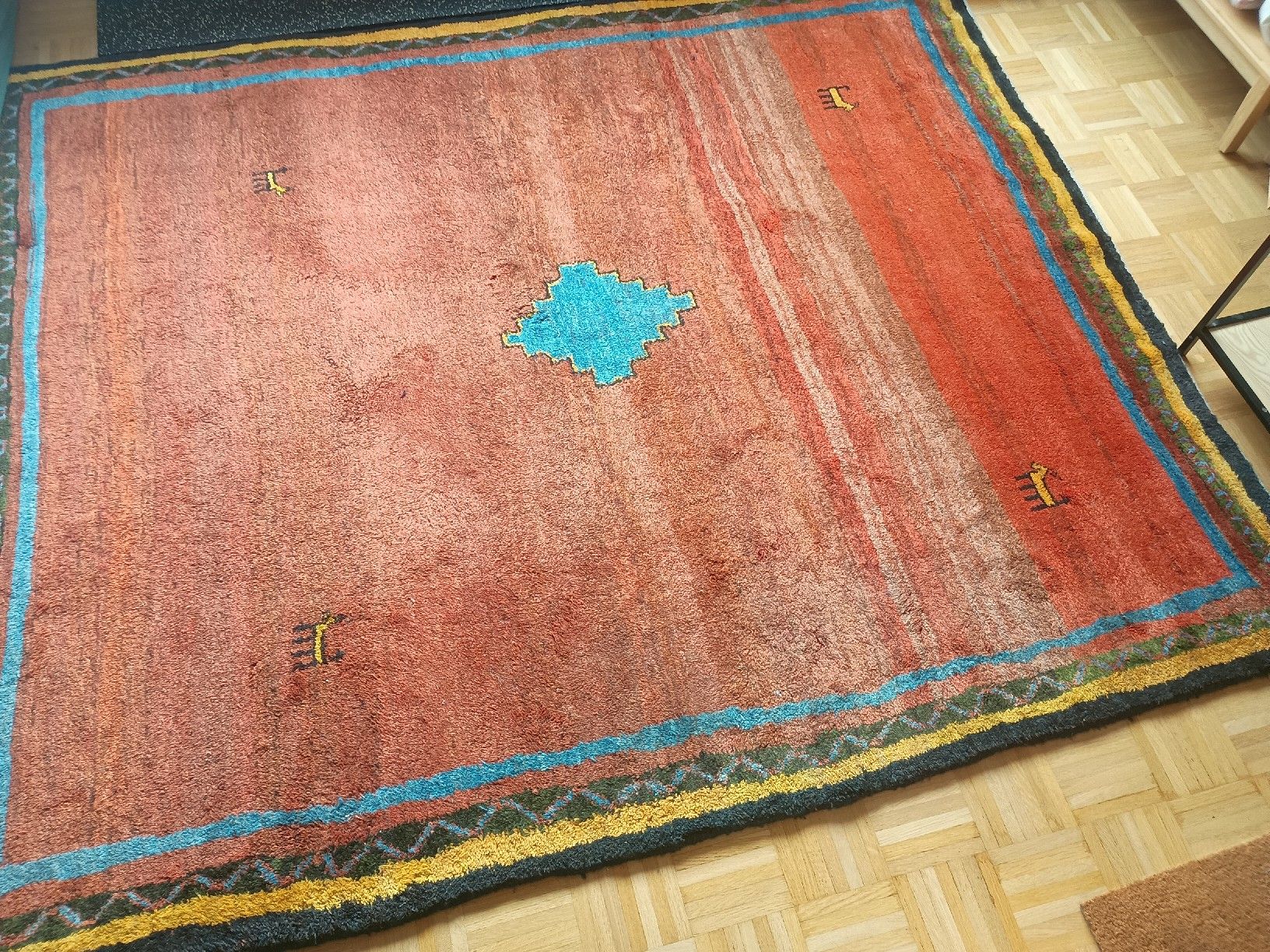 Gabbeh Teppiche: Gabbeh Teppich – Gebraucht aus Dornach von CyrilSchwarz