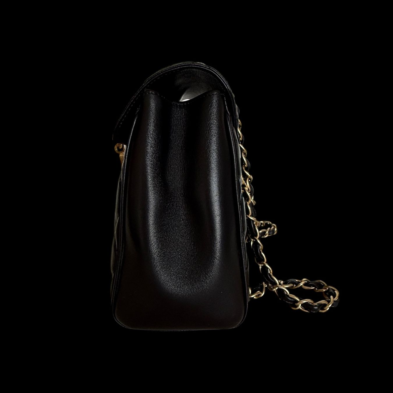 Chanel Borse da donna: Chanel - Elegante Tasche aus schwarzem, gestepptem Lammleder – Usato da Zug venduto da MyraTho 3