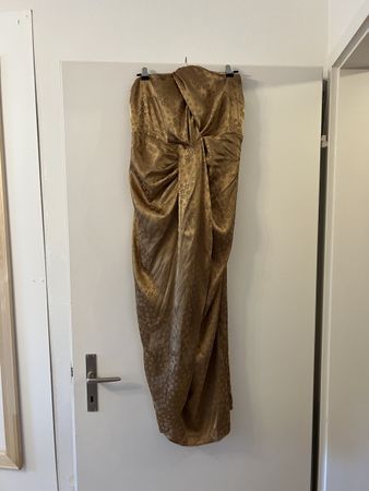 Tolles Kleid golden von H&M, Gr. 44