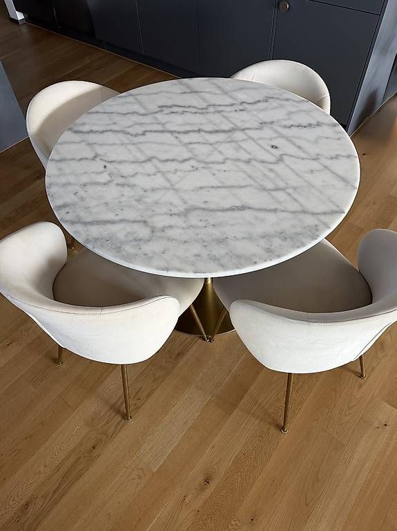 Tische: Runder Marmor Tisch (105 cm) – Gebraucht aus Winterthur von mom_56bv 3