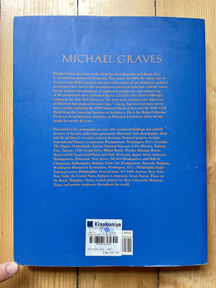 Libri: Michael Graves: Buildings and Projects 1995-2003 – Usato da Genève venduto da Januacoeli 9