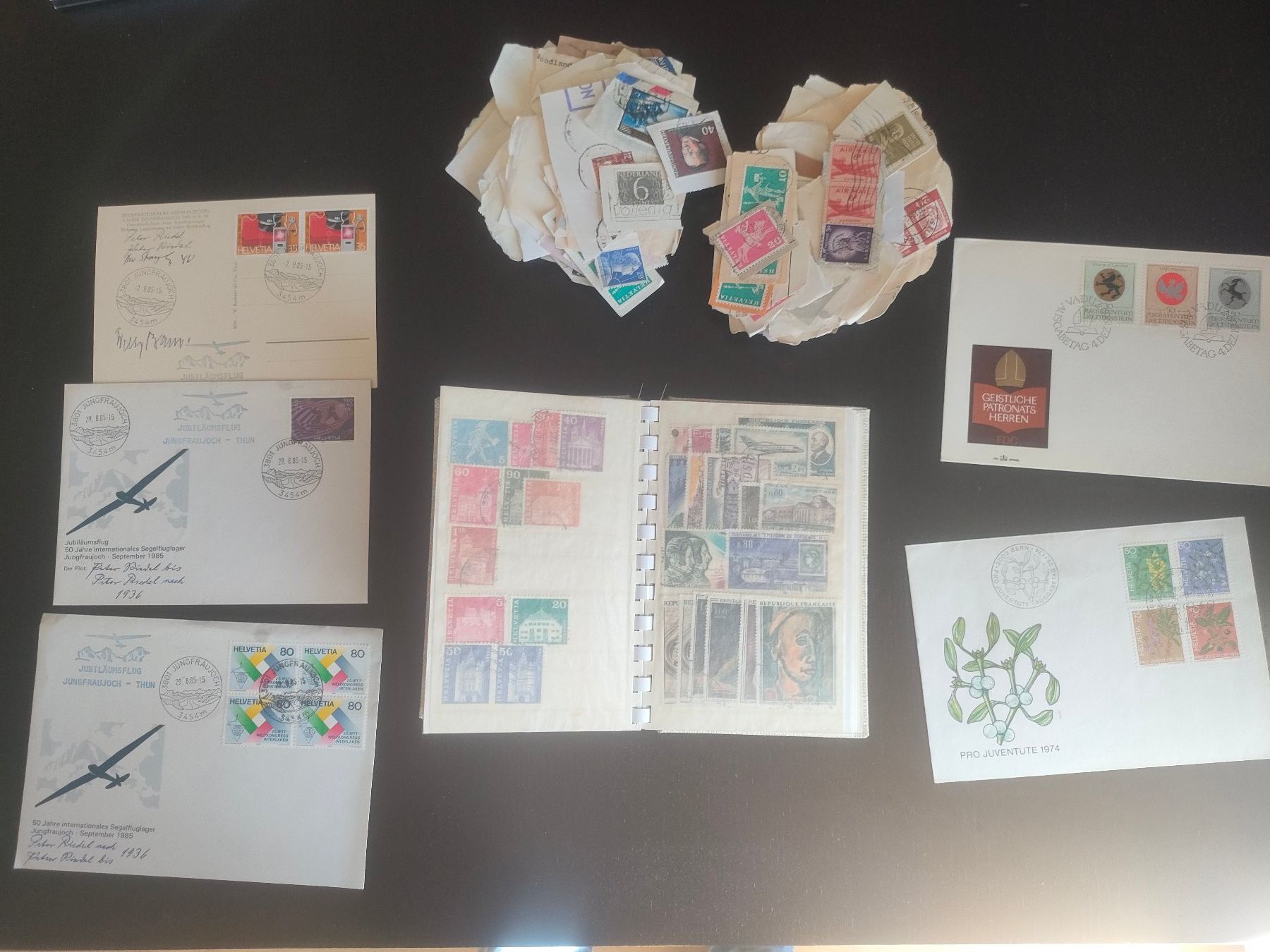 Alle Briefmarken: Briefmarkensammlung unsortiert – Gebraucht aus Gunten von MrSkeezix