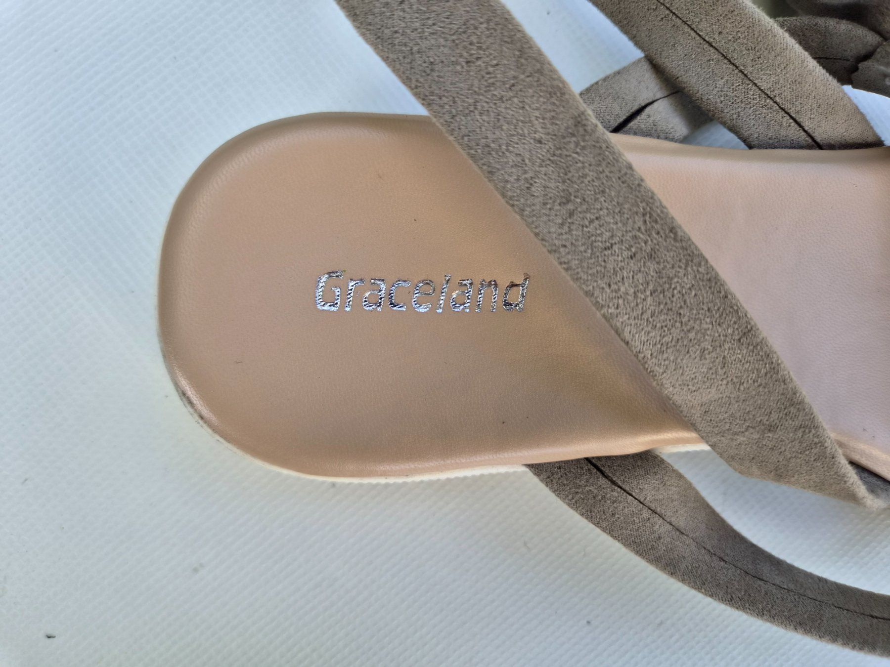 Graceland Scarpe da donna: Sandalen von Graceland, Gr. 39, hellbraun – Usato da Ibach venduto da urs_sl5h 5