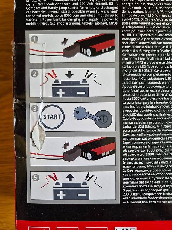 Einhell Batterie-Ladegeräte: Einhell CE-JS 18/1 Starterakku – Gebraucht aus Zürich von D_Gutzi 4