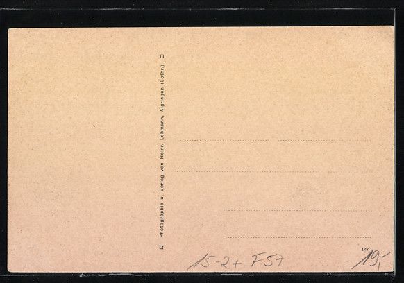 Foto & Poster: Algringen, Zeppelin über dem Ort am 31. – Usato da Berlin venduto da bartko-reher 1