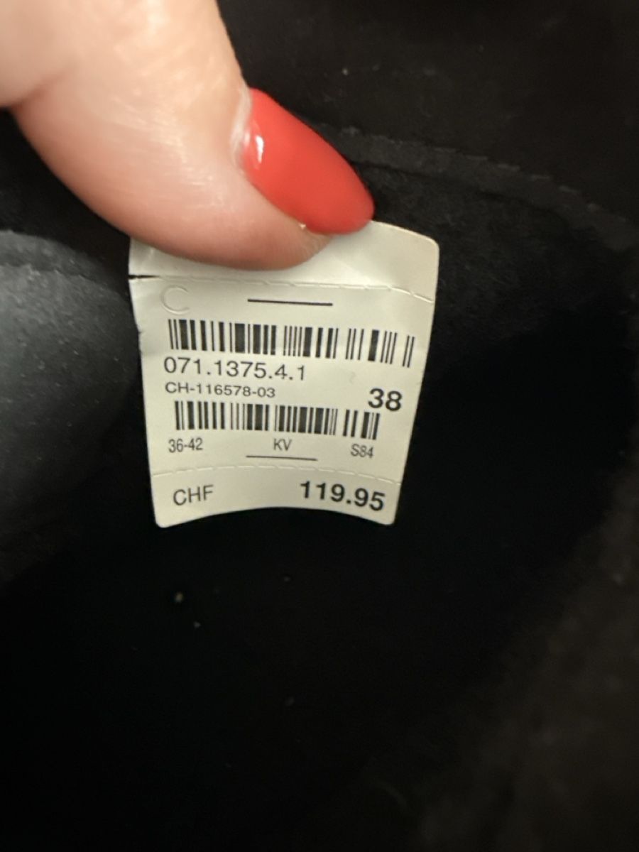 Scarpe per ragazze: Schuhe Gr.38, Leder – Usato da Waltenschwil venduto da lina-04 4