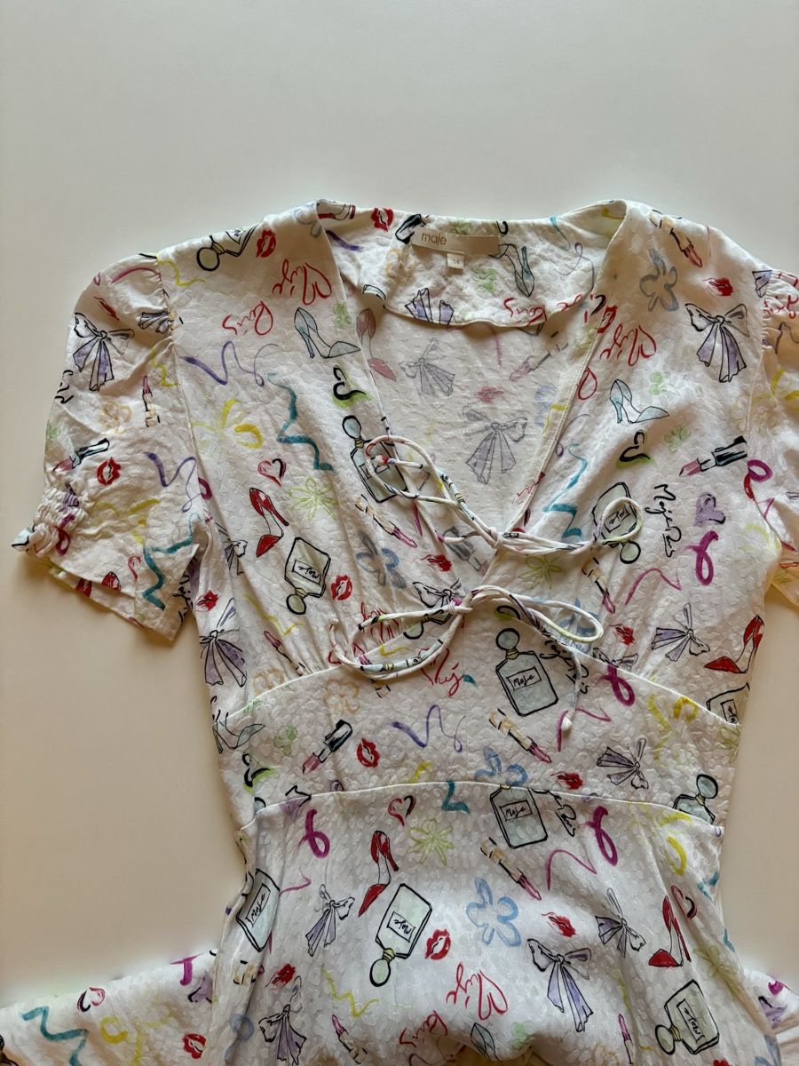 Maje Robes: Maje Kleid mit Print T1 – D'occasion à St. Gallen par maryloewe 1