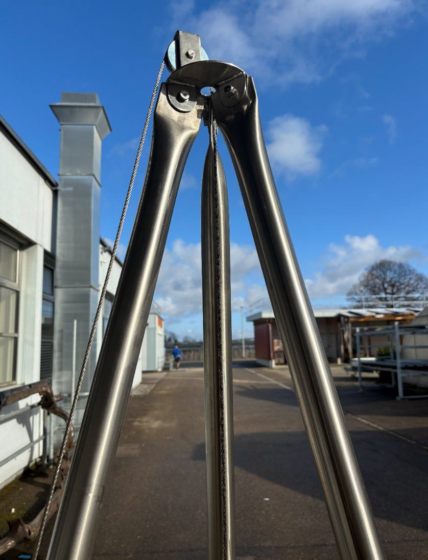 Griglie: Dreibein-Grill Chromstahl 60cm – Nuovo (secondo la descrizione) da Niederdorf venduto da DieMetallbauer 3