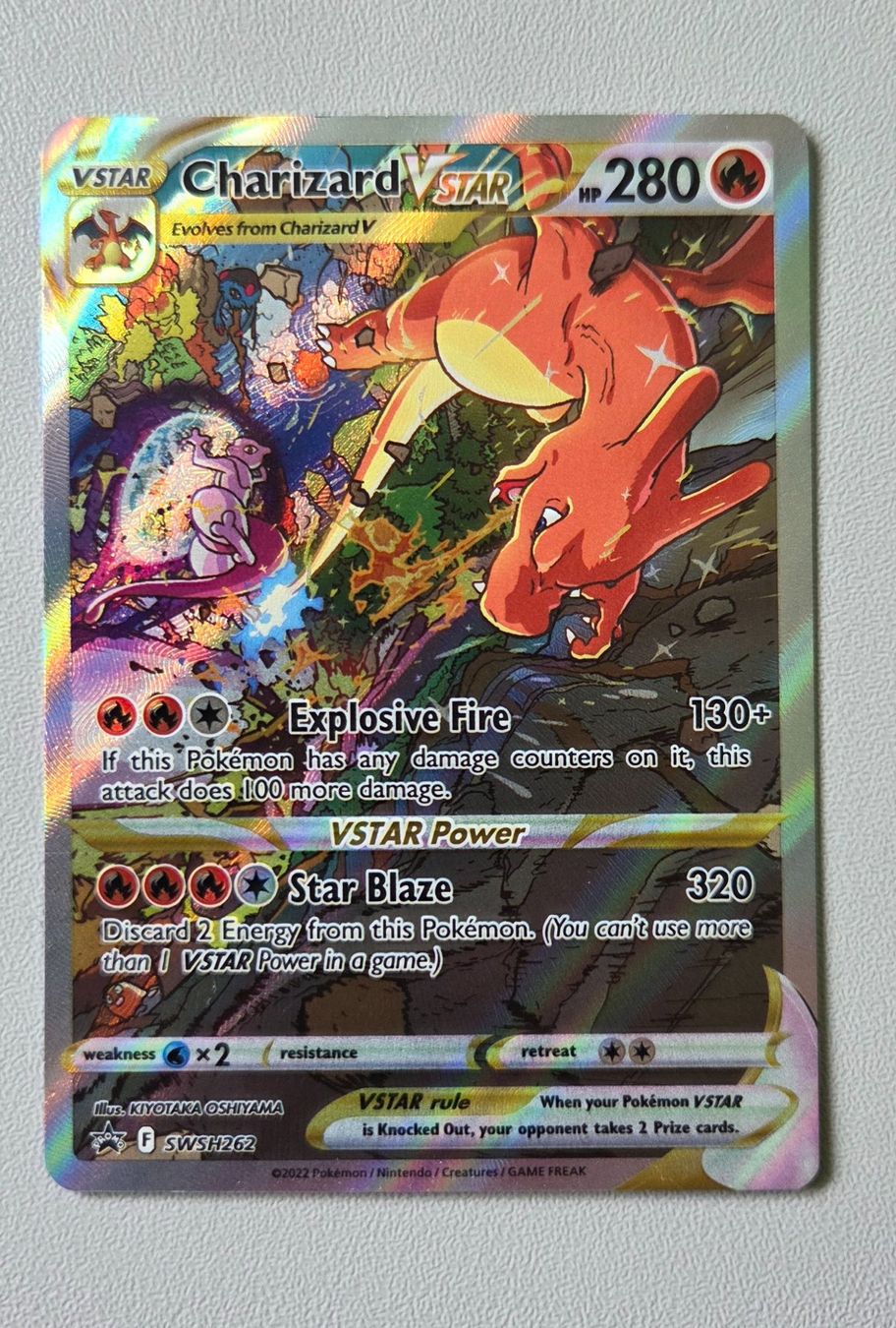 Pokémon Carte collezionabili: Charizard V Star SWSH 262 Promo EN – Usato da Liestal venduto da Raquel77