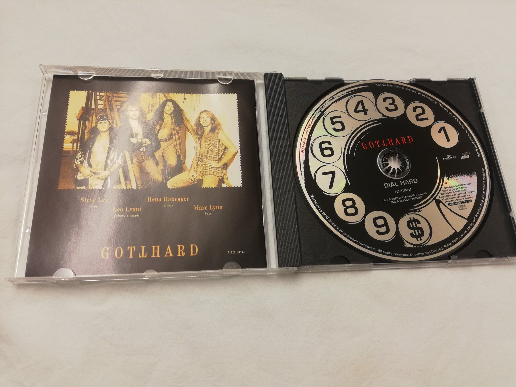 CD: GOTTHARD - DIAL HARD – Usato da Bern venduto da Vinylsound.ch 2