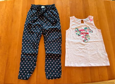 Sommerhose & Shirt Gr 140 - Top Zustand