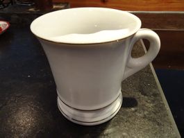 antike Porzellan Schnauztasse
