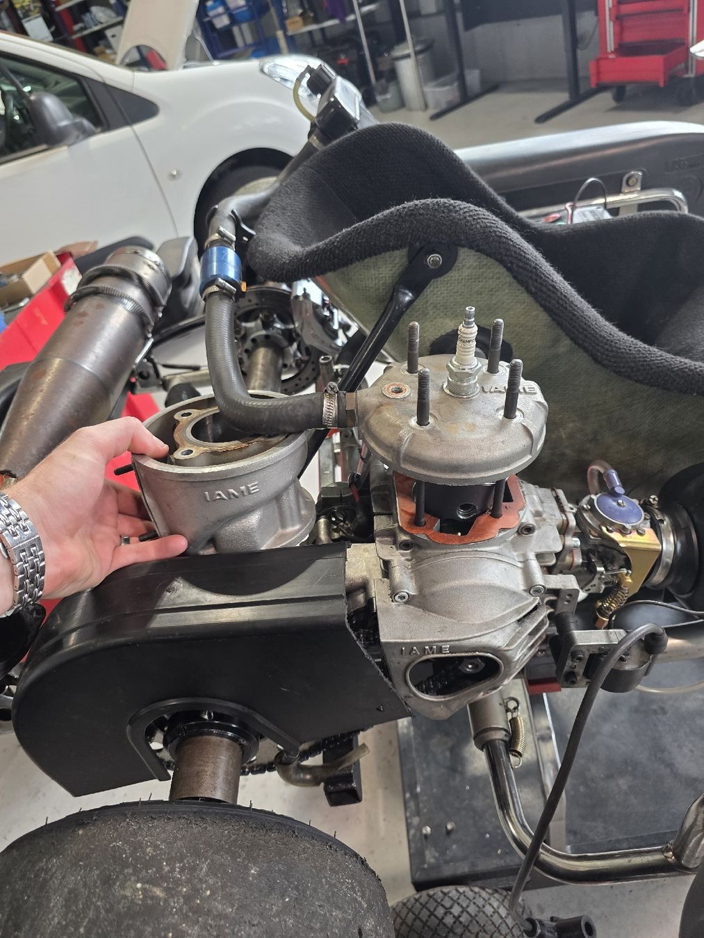 Go-Kart: Corse Rennkart mit Iame Leopardmotor – Difettoso da Selzach venduto da d.schmid18 5
