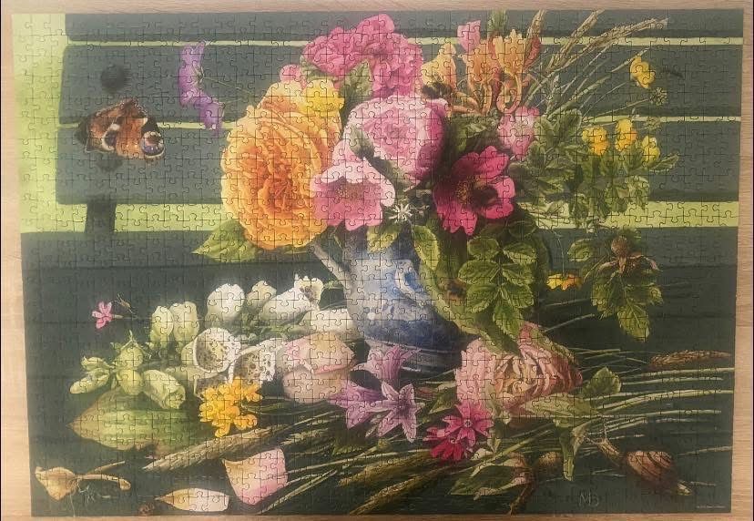 Heye Puzzle: Marjolein Bastin Bench Puzzle Heye 1000 pcs – Usato da La Chaux-de-Fonds venduto da pir_9ssy 2