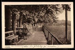 AK Heiden, See-Promenade
