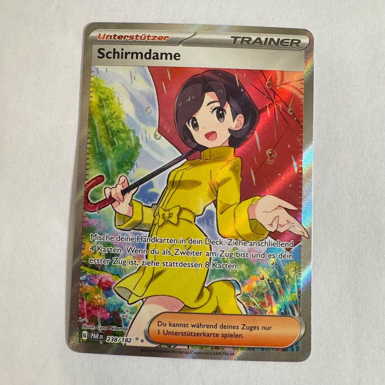 Pokémon Carte collezionabili: Pokémon PAR - Schirmdame - 238 / 182 - DE – Nuovo (secondo la descrizione) da Staad SG venduto da miaCards