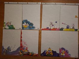 Rarität! Diddl Blätter A5 Set 4