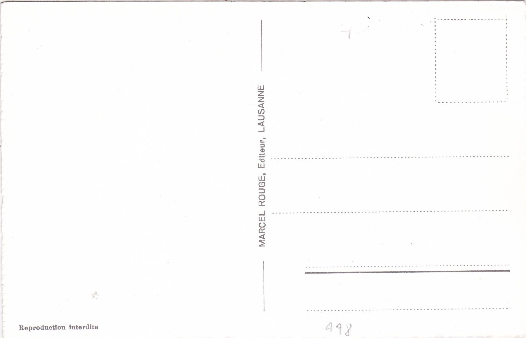 Cartoline postali: Zermatt Matterhorn  le ravitraillement – Usato da Herisau venduto da Lisegrat2008 1