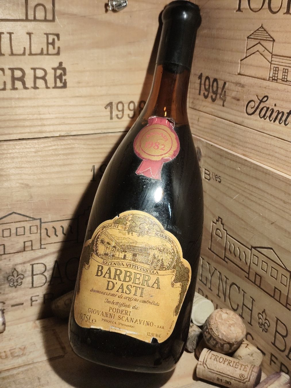 Vino: 1982 Barbera d'Asti DOCG – Nuovo (secondo la descrizione) da Büsserach venduto da Vintage-vins