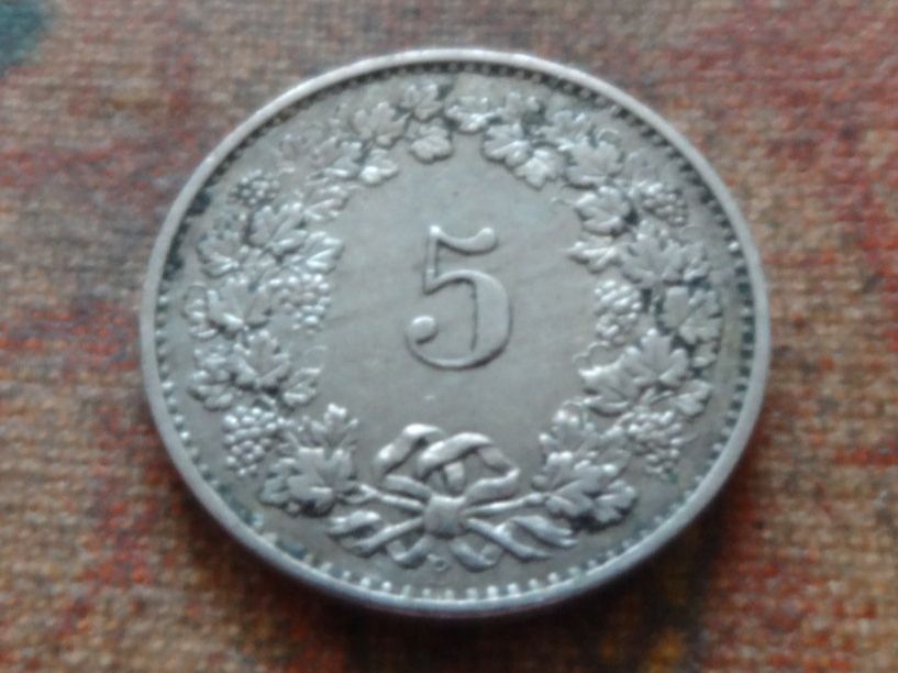 Tutti le monete: 5 Rp. 1879  (A) – Usato da Romanel-sur-Lausanne venduto da Swift13 1