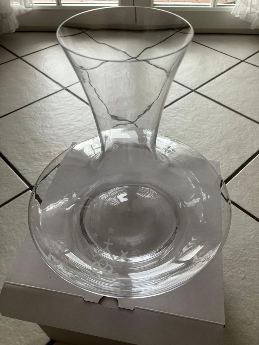 Caraffe: Weinkaraffe/Dekantierer Glas, NEU – Nuovo e nell'imballaggio originale da Einsiedeln venduto da zue_82pm 3