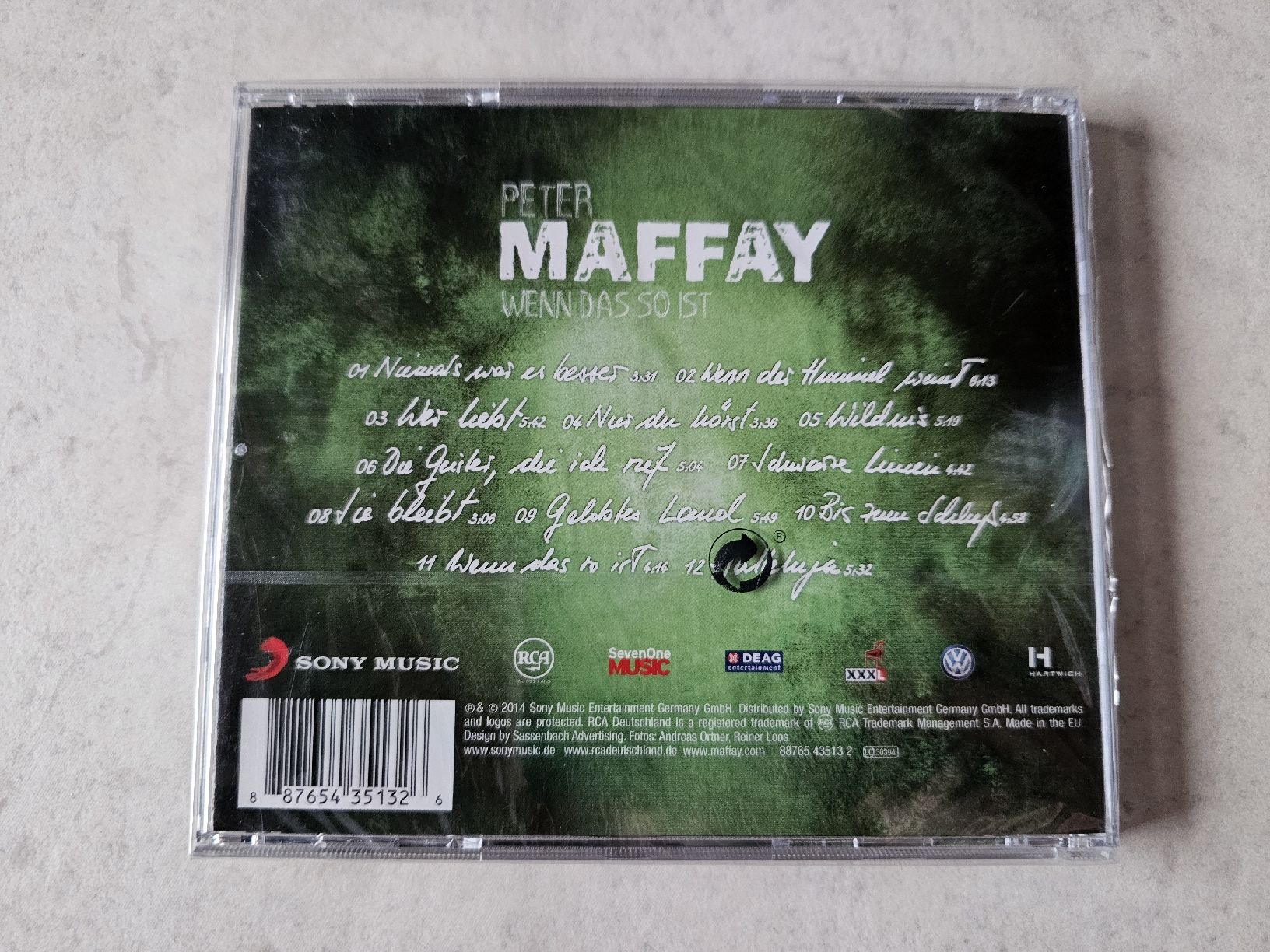 CD: Peter Maffay  -  Wenn das so ist  /  Fabrikneu – Nuovo e nell'imballaggio originale da Schneisingen venduto da backstore24 1