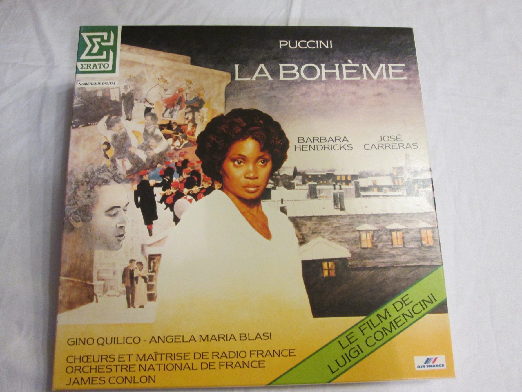 Dischi in vinile: Coffret Puccini - La Bohème - Vinyle 33T – Usato da la Chaux-de-Fonds venduto da Lampe