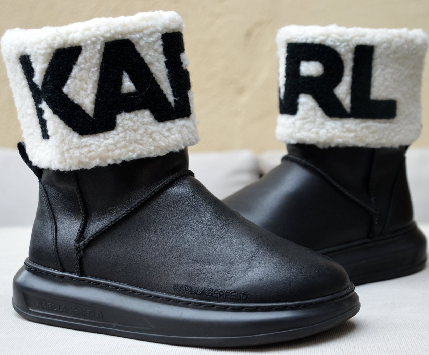 Karl Lagerfeld Scarpe da donna: Karl Lagerfeld Boots / bottes .36 – Usato da Collonges venduto da arashee 4