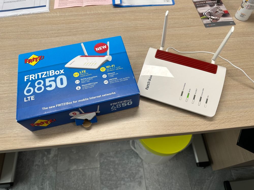 AVM FRITZ!Box 6850 LTE-Router (20002926) (Gebraucht) in Effingen für ...