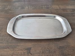 Merker - Serviertablett aus Edelstahl - 2.5 x 30 x 51 cm