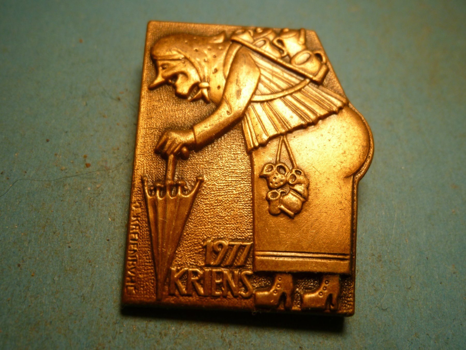 Plaquettes & Badges: KRIENS 1977 BRONZE – D'occasion à Ried (Muotathal) par Mandarin02