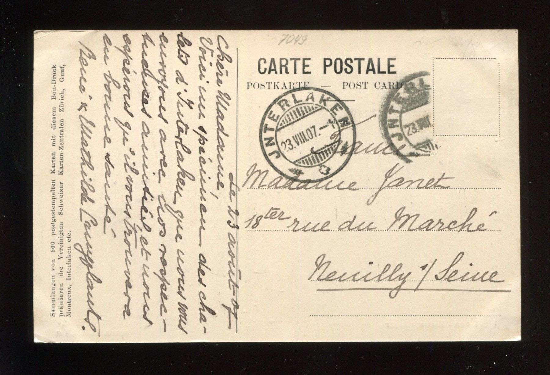 Cartes postales: Interlaken, Heidenhäuser – D'occasion à Aarau par Elmaar41 1