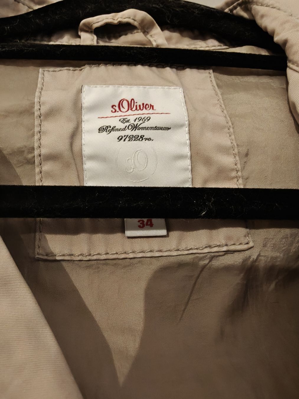 S.Oliver Jacken: Trenchcoat - S. Oliver - Beige - Gr. 34 – Neu (gemäss Beschreibung) aus Winterthur von Dana_33 1