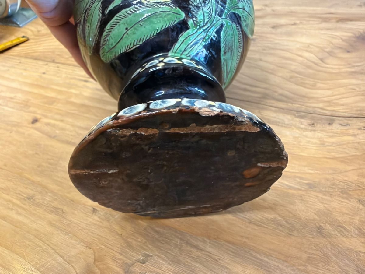 Vasen & Gefässe: Alte Thun Keramik Krug mit Eulen – Gebraucht aus Lamone von Birth-Gramm-Antiques 9
