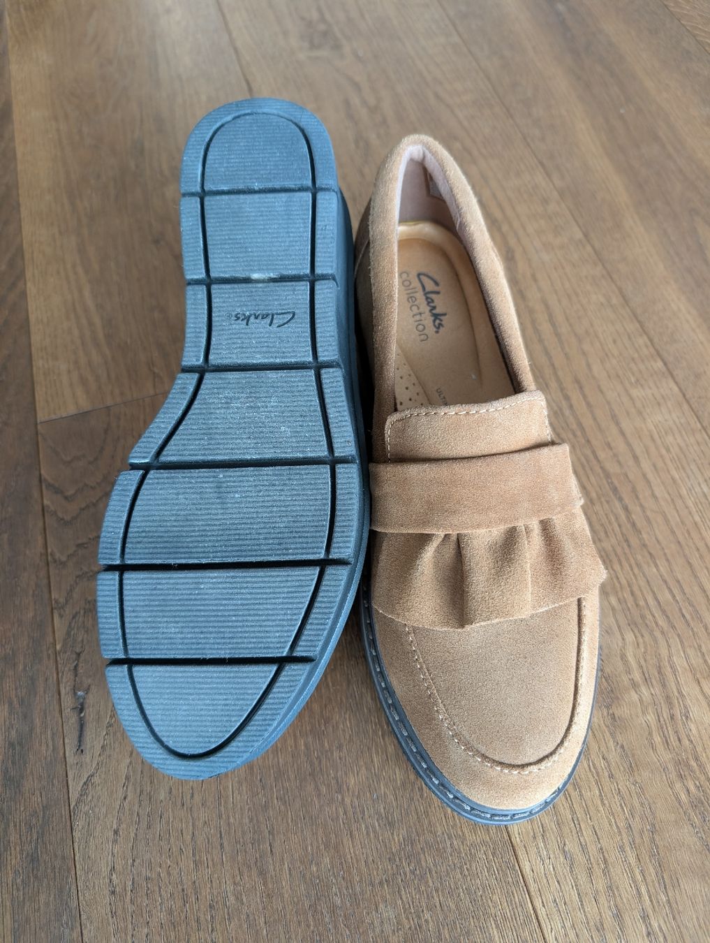 Clarks Damenschuhe: Clarks Leder hellbraun Gr. 39.5 – Neu (gemäss Beschreibung) aus Küsnacht ZH von pinipini 2