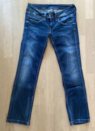 PEPE JEANS Banji Bootcut bleu taille basse 38/40