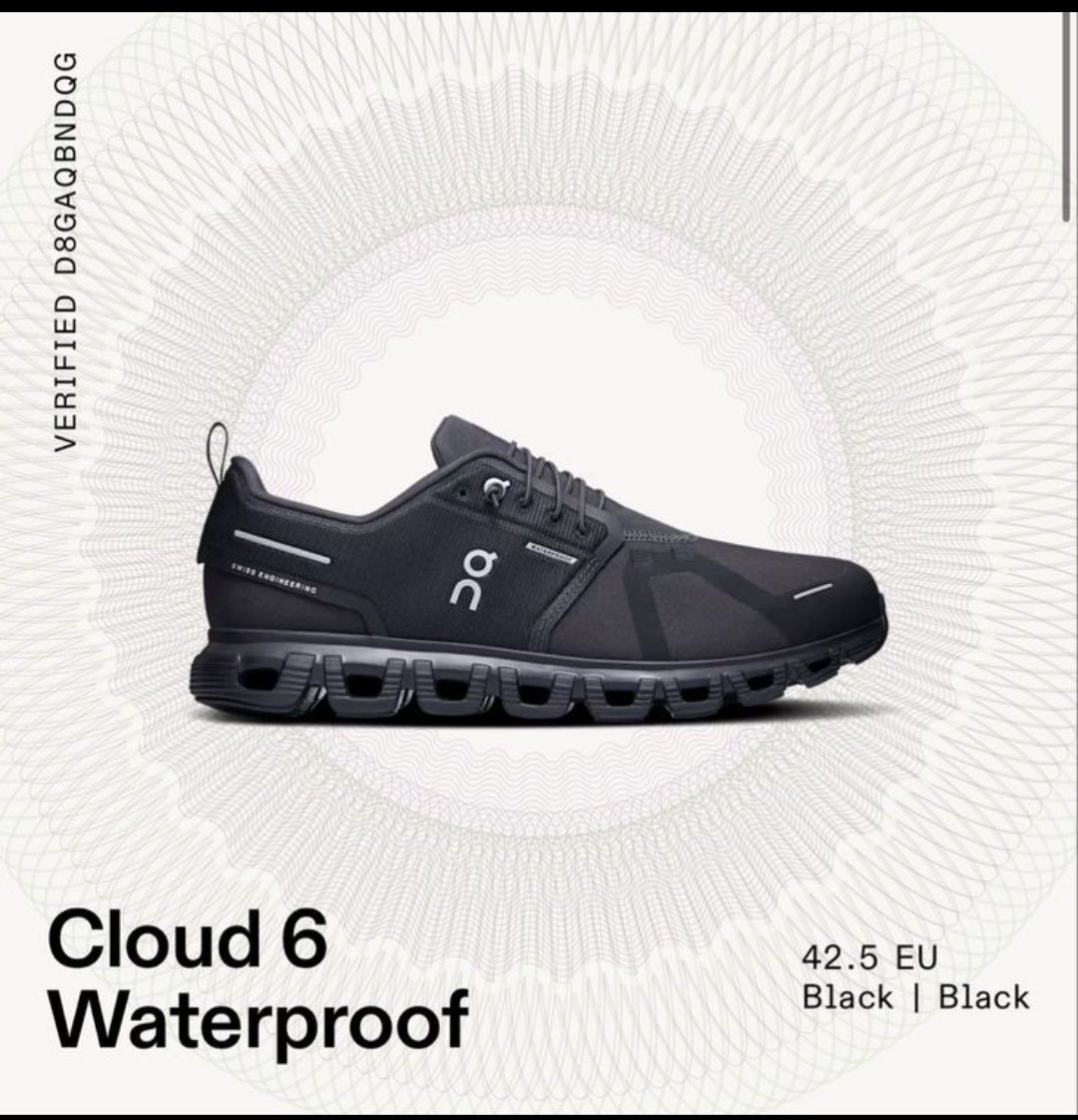 On Scarpe da uomo: On cloud 6, 42.5 EU ( waterproof ) – Nuovo (secondo la descrizione) da Gossau Zh venduto da A-Terrinha 3