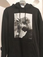 Felpa Tupac nera, taglia L, (slim fit) come nuova - ideale a