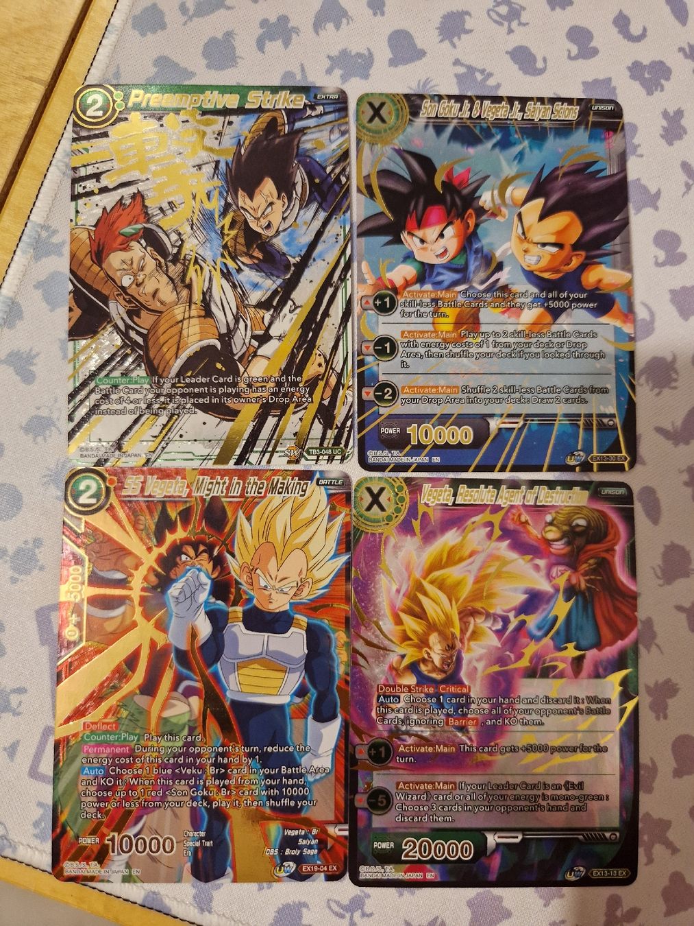 Bandai Carte collezionabili: Dragonball Vegeta Set – Usato da Niederglatt ZH venduto da mial6