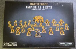 Warhammer 40k Imperial Fists Supremacy Force 20 Figurines