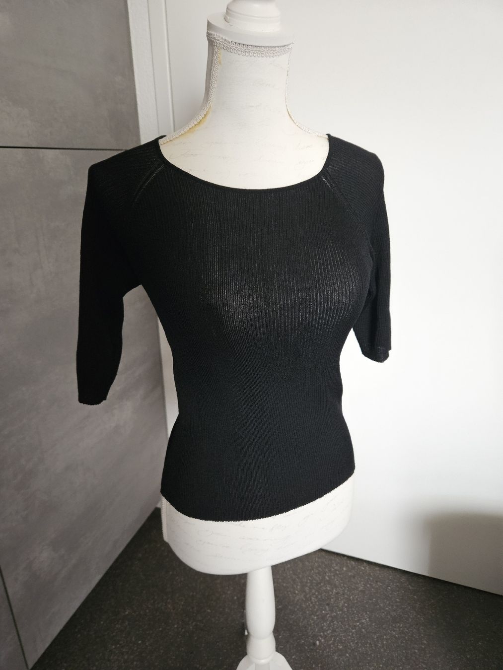 T-shirt: Damen Shirt schwarz Grösse S Nice Connection  – Nuovo (secondo la descrizione) da Anwil venduto da tamoos