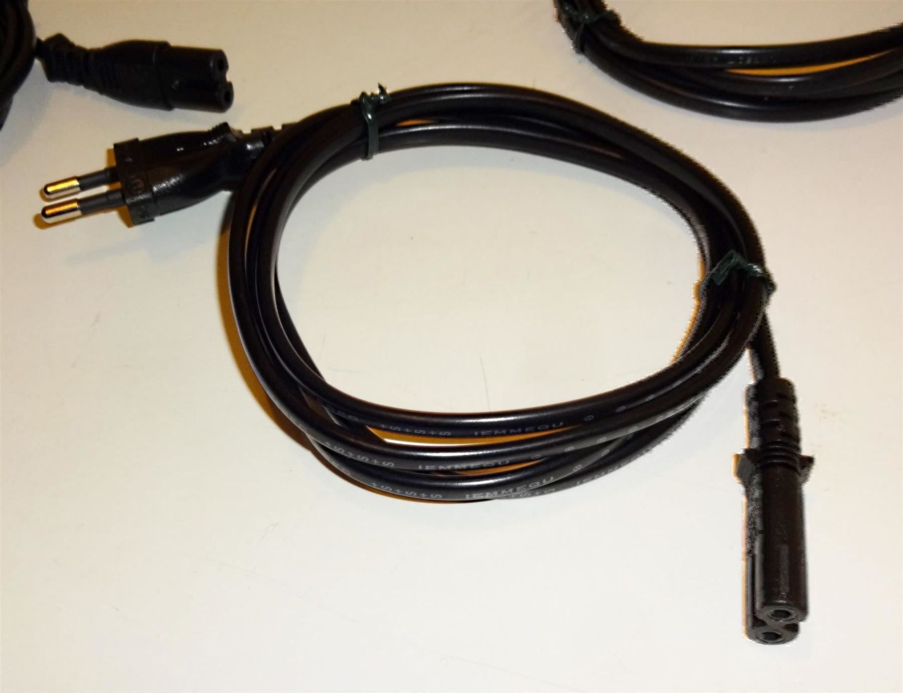 Kabel: Netzkabel 1,5 m C7-T26 - 10 Stück - – Gebraucht aus St. Gallen von WWL 5
