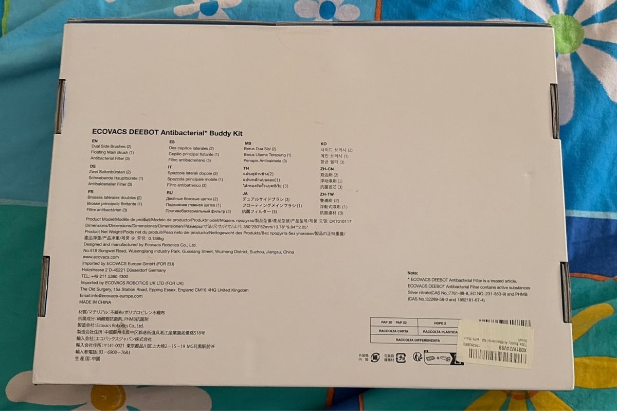 Autres articles pour la maison: Ecovacs Deebot Antibacterial Buddy Kit – Neuf avec emballage d'origine à Giubiasco par oma_2fh5 2