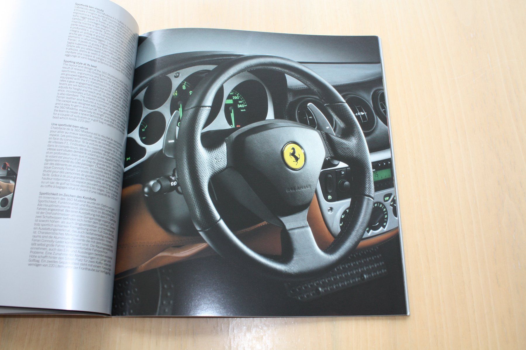 Ferrari Dokumente: Ferrari 360 Modena - Original Katalog - 10/2000 – Gebraucht aus Wikon von erwin400 5