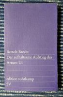 Bertold BRECHT Der aufhaltsame Aufsieg der Arturo Ui - Buch