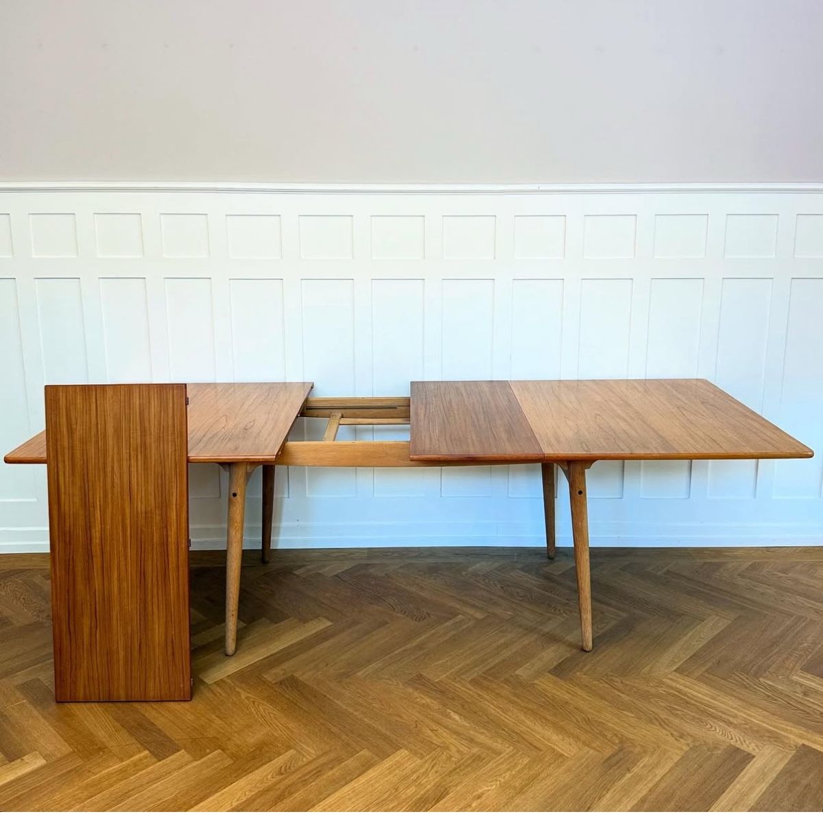 Tavoli: Hans Wegner Danish Mid Century dining table teak – Usato da Zürich venduto da Zurichvintage 6